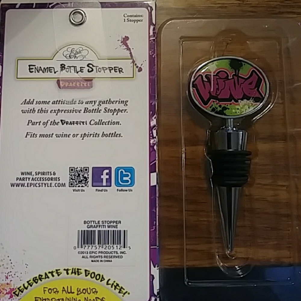 Wine bottle stopper